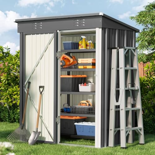 5' x 3' Outdoor Storage Shed