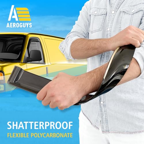 Extra Durable Window Deflectors in (2 Count)