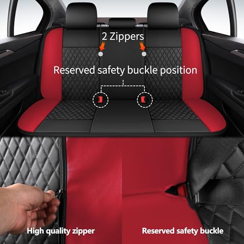Faux Leather Full Set Car Seat Covers