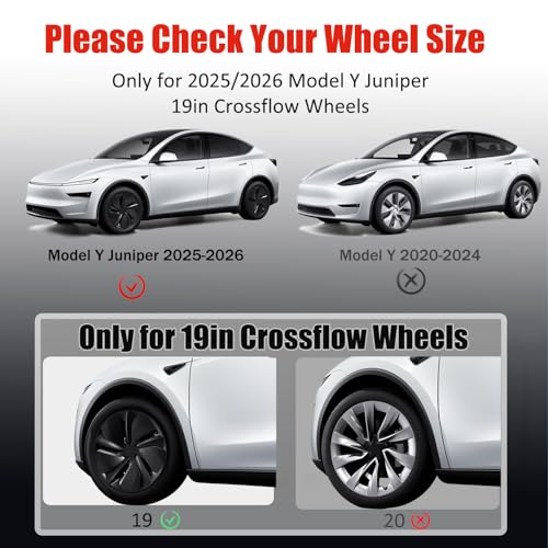 19 in Rim Protector for Model Y Juniper 19" Crossflow Wheel Cover All