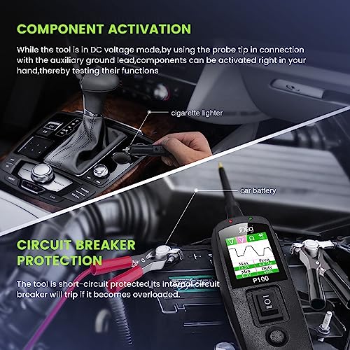 P100 Automotive Power Circuit Probe Tester