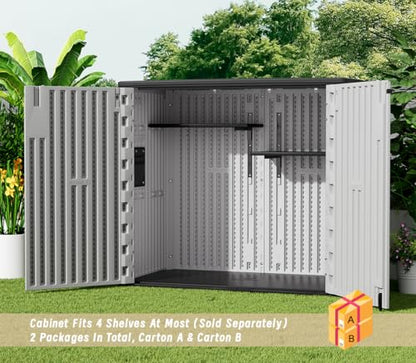 Outdoor Horizontal Storage Sheds