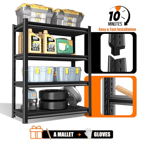 40in Wide Garage Shelving Heavy Duty