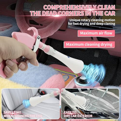Tornado Dry Cleaning Gun Detailing Interior Dryer Air Blow Gun