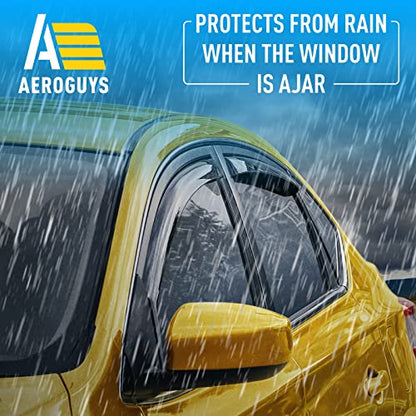 Extra Durable Window Deflectors in (4 Count)