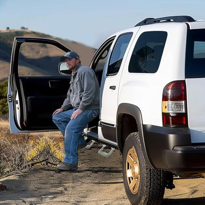 Side Step Nerf Bars Compatible with Chevy Chevrolet