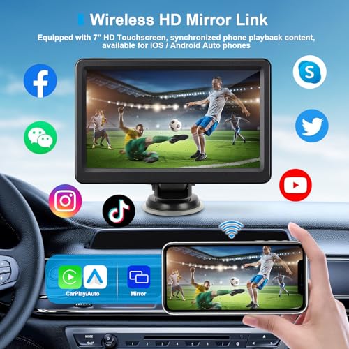 Wireless Carplay Screen for Car