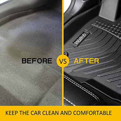 All Weather Floor Mats & Cargo Liner Backrest Mat for Audi Q7