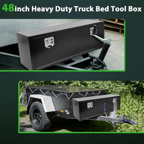 48" Iron Truck Bed Tool Box