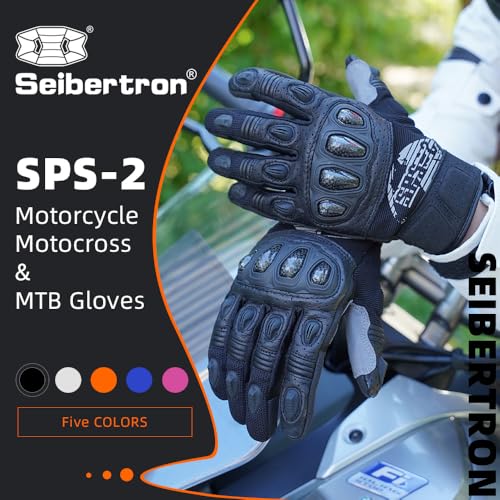 SPS 2 Unisex Touchscreen Road Racing Motorcycle MTB Sports Gloves Also fit BMX MX ATV Mountain Bike Bicycle Cycling Off