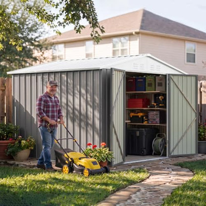 8x10 FT Outdoor Storage Shed