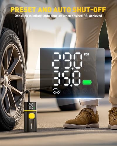 AS1 PRO Tire Inflator Portable Air Compressor