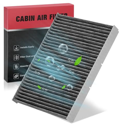 Cabin Air Filter with Activated Carbon Compatible with Volkswagen Beetle 1998