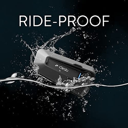 PACKTALK Edge Motorcycle Bluetooth Communication System Headset Intercom