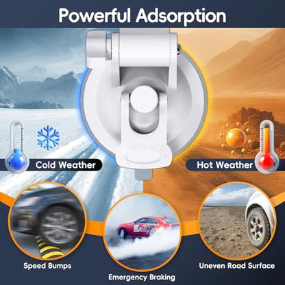 for Starlink Mini Suction Cup Mount for Dashboard & Windshield Ensures Stable Satellite Signal