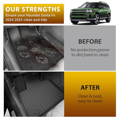 Floor Mats for Hyundai Santa Fe 6