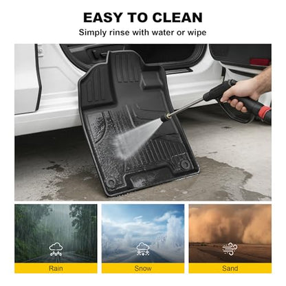 Floor Mats Fit for Honda Pilot 8 Seats 2016
