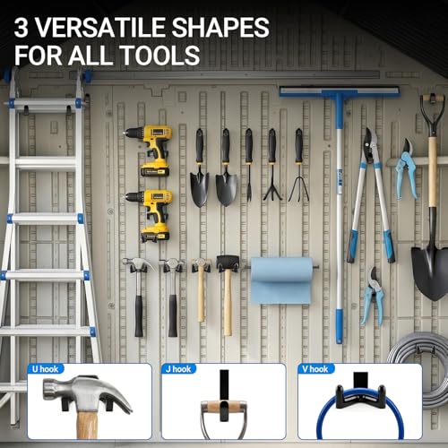 Storage Sheds Hooks J U V (9 Count)