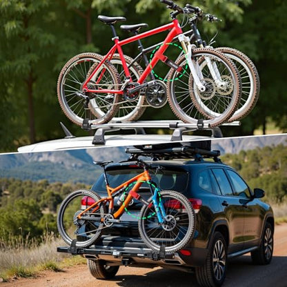 Bike Rack Straps with Extra