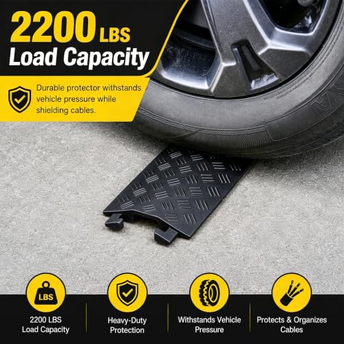 2 Pack 40.5" Cable Ramp 1