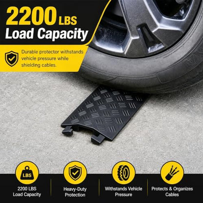 2 Pack 40.5" Cable Ramp 1