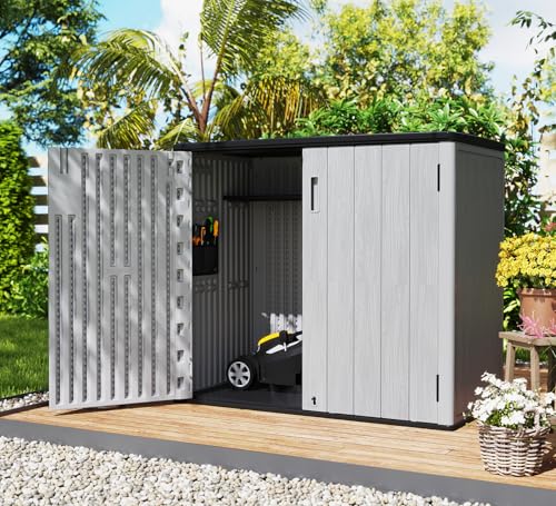 37 Cu.ft Outdoor Storage Cabinet with One Tool Kit