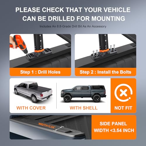 Aluminum Truck Ladder Rack