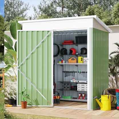 3' x 5' Metal Outdoor Storage Shed