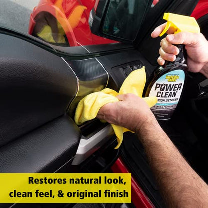 92024 2PK Power Clean Interior Detailer Cleaner & Protectant (44 Fl Oz)
