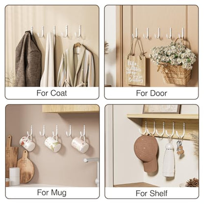 22LB Wall Hooks for Hanging Towel (20 Count)