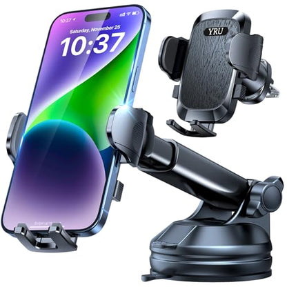 True Upgrade for Safety Car Phone Holder Mount Patent & Military
