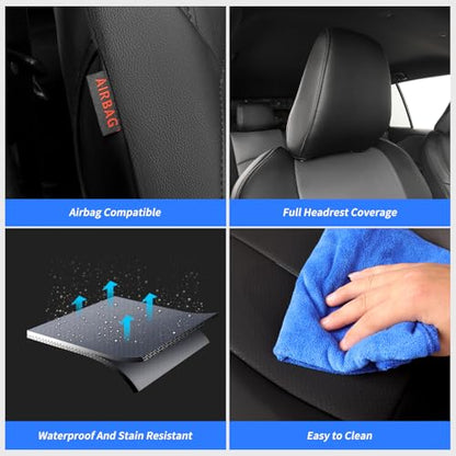 Camry Seat Covers Custom Fit for Toyota Camry 2025 2026 Hybrid