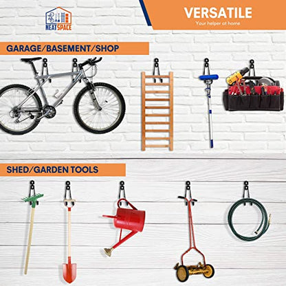Garage Storage Hooks (4 Count)