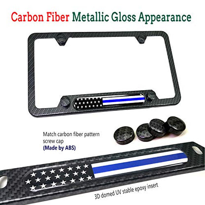 Police Thin Blue Line License Plate Frame