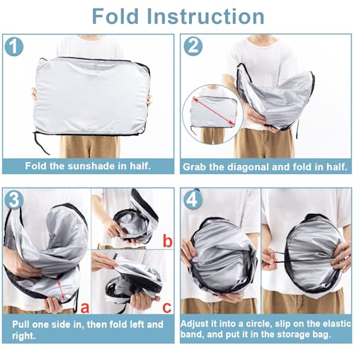 Premium Windshield Sun Shade for 2019