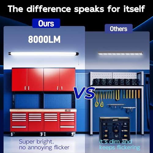4FT 70W LED Shop Light Linkable (2 Count)