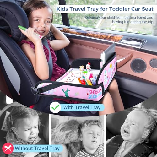 Kids Travel Tray for Toddler Car Seat
