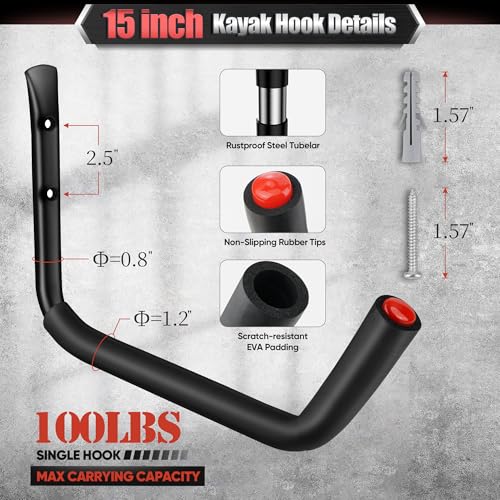 12 Pack Heavy Duty Garage Hooks