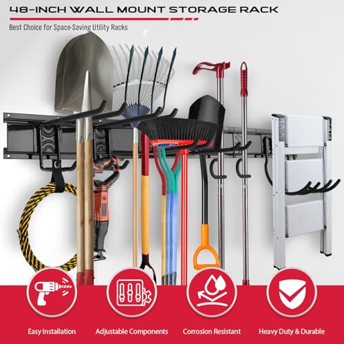 48" Heavy Duty Garage Wall Organizer (62 Count)