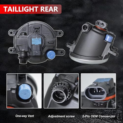 Halogen Fog Light Pair for Toyota & Lexus 2006 (2 Count)