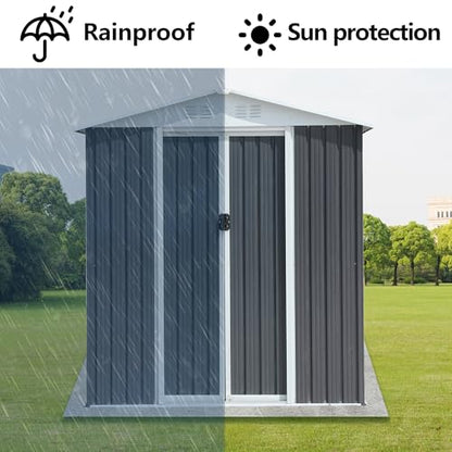 6x4 FT Outdoor Storage Shed