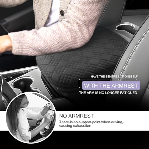 2025 2026 Suburban Tahoe Center Console Cover Compatible with 2025 2026 Chevy Suburban Tahoe Accessories Armrest Cover Armrest Console Cover