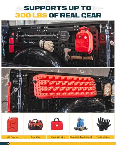 5.5ft Short Truck Bed Front MOLLE Panels Fit for Ford F150 2015+