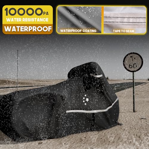 Motorcycle Cover 420D Heavy Duty Storage for Touring Models Harley Davidson Road King