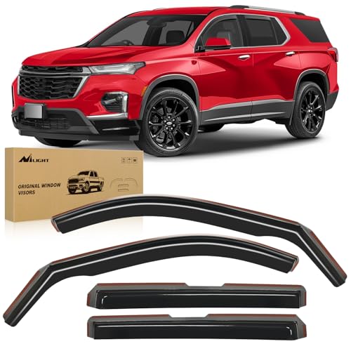 in Channel Rain Guards for Chevrolet Traverse 2018