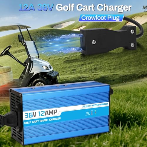 12 Amp 36 Volt Golf Cart Battery Charger for Yamaha EZGO