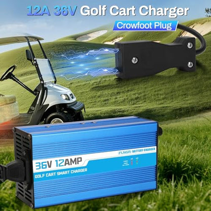 12 Amp 36 Volt Golf Cart Battery Charger for Yamaha EZGO