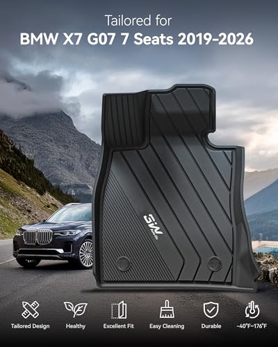 Floor Mats for BMW X7 7 Seats 2019