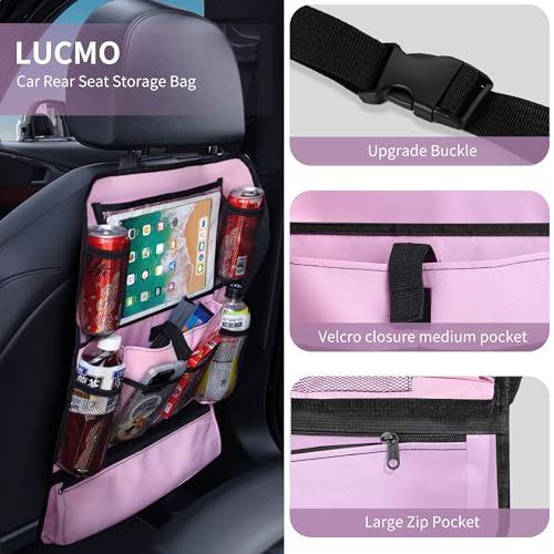 Car Backseat Organizer with Touch Screen Tablet Holder (22.9281 Ounce)