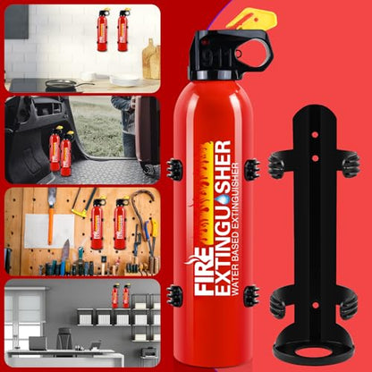 6 Pack Fire Extinguisher for Home with Wall Mount (6 Count)